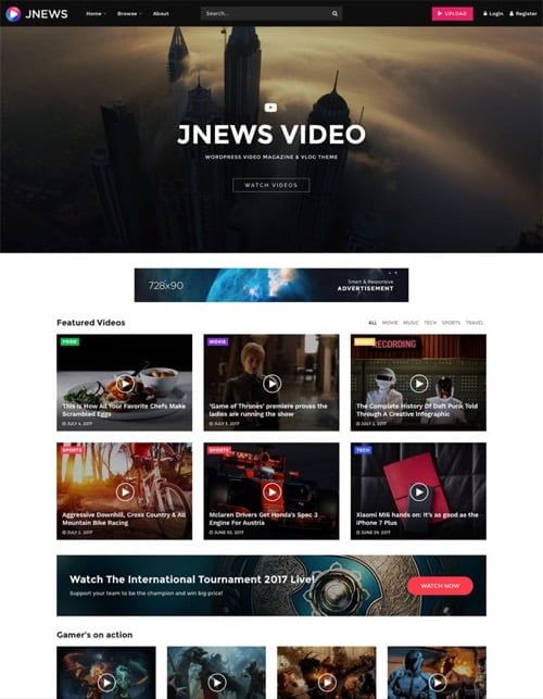 Criação de Portal de Notícias